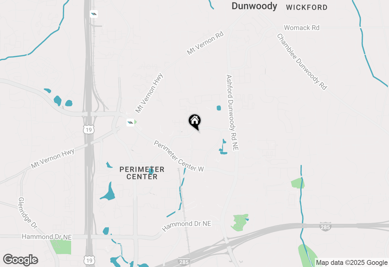 Map of 4561 Olde Perimeter Way #1205, Atlanta, GA 30346