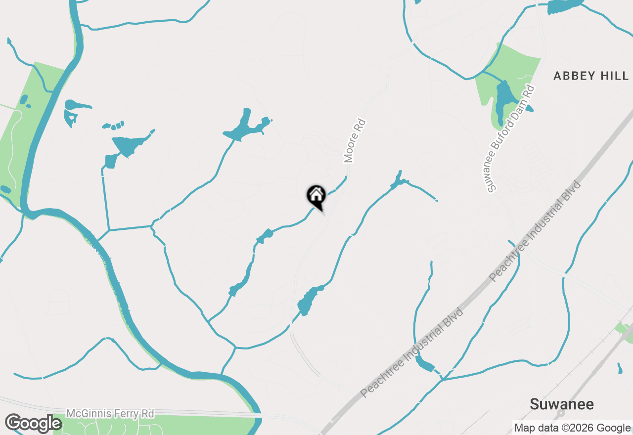 Map of 4388 Lochsa Lane, Suwanee, GA 30024