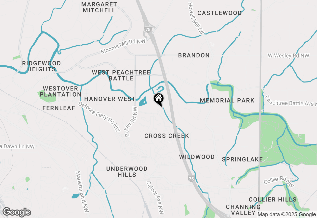 Map of 162 Elysian Way Nw, Atlanta, GA 30327