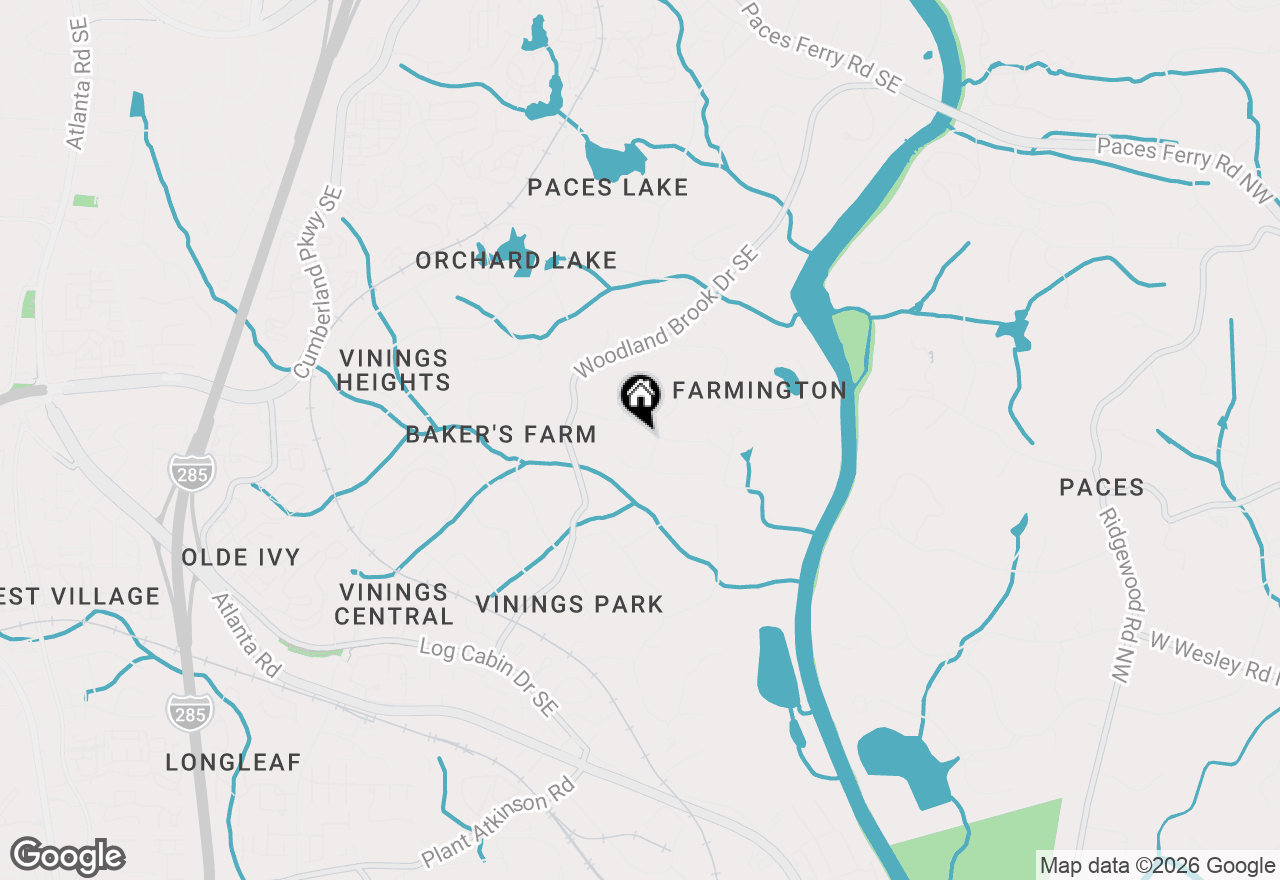 Map of 2900 Bakers Farm Road, Atlanta, GA 30339