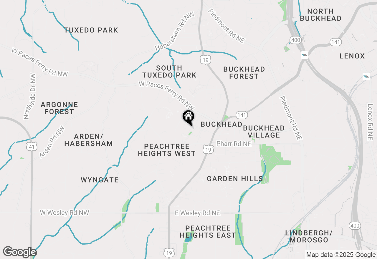 Map of 3060 Pharr Court N Street #607, Atlanta, GA 30305