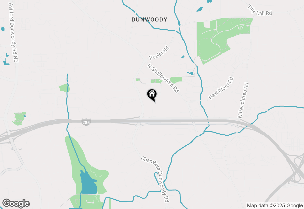 Map of 4333 Dunwoody Park #2113, Dunwoody, GA 30338