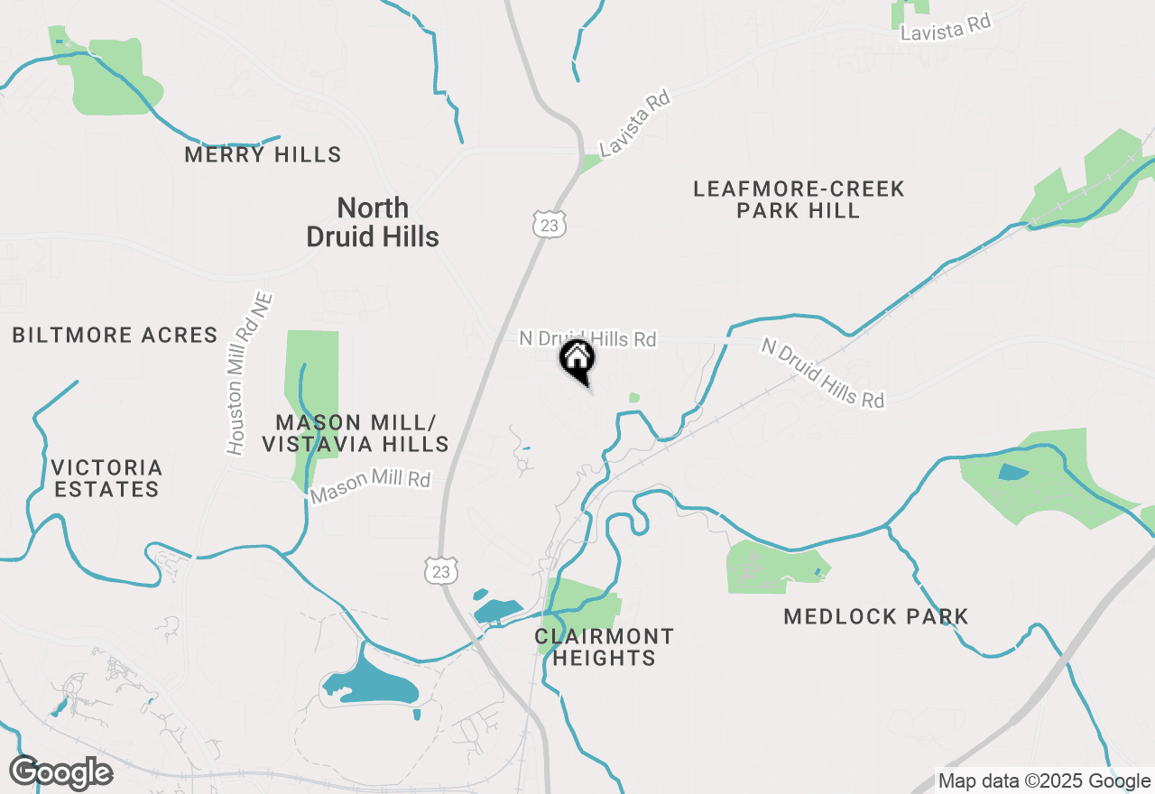 Map of 2059 Falls Park Way, Decatur, GA 30033