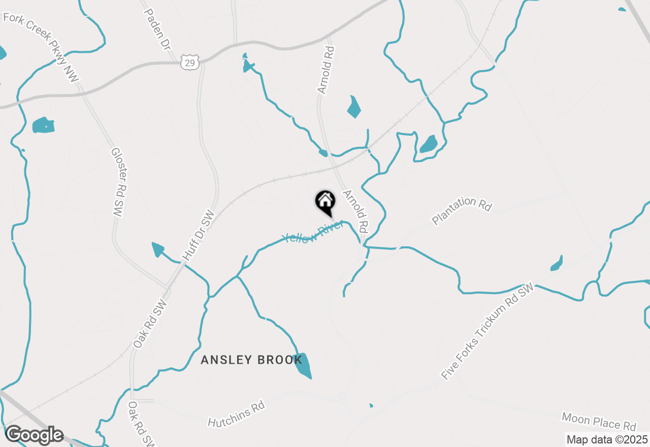 Map of 2633 Barndale Drive, Lawrenceville, GA 30044