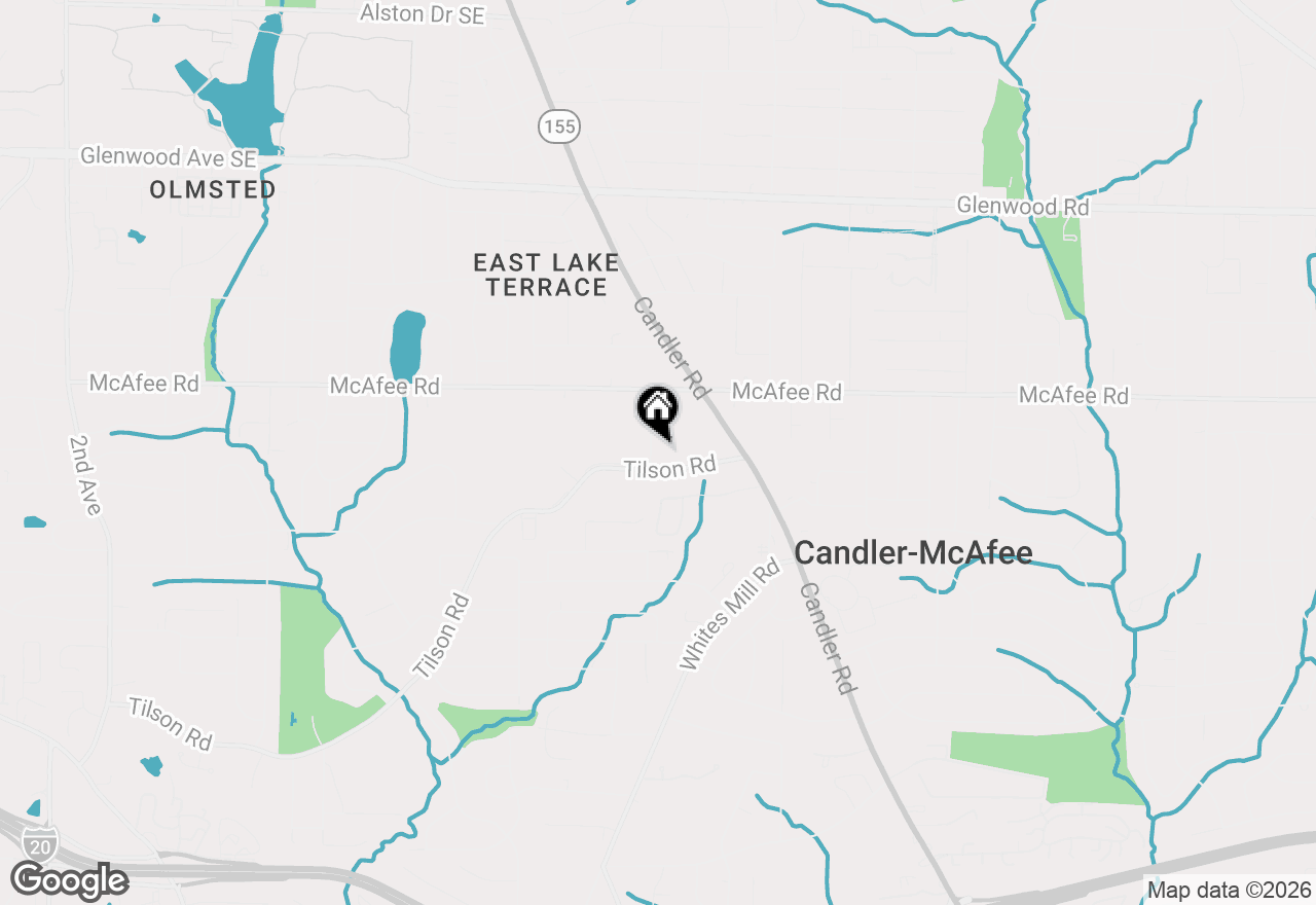 Map of 2076 Windy Hill Road, Decatur, GA 30032