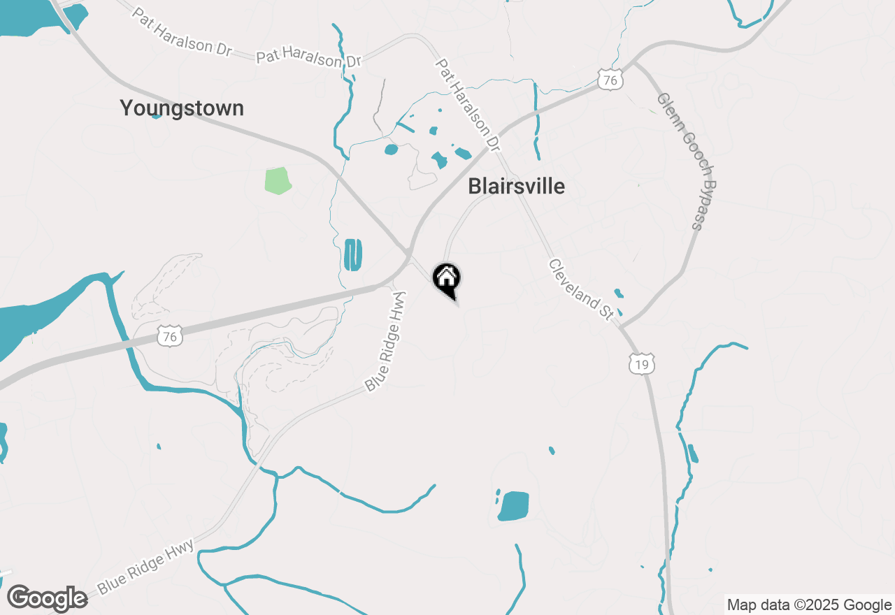 Map of 417 Blue Ridge Street #h, Blairsville, GA 30512