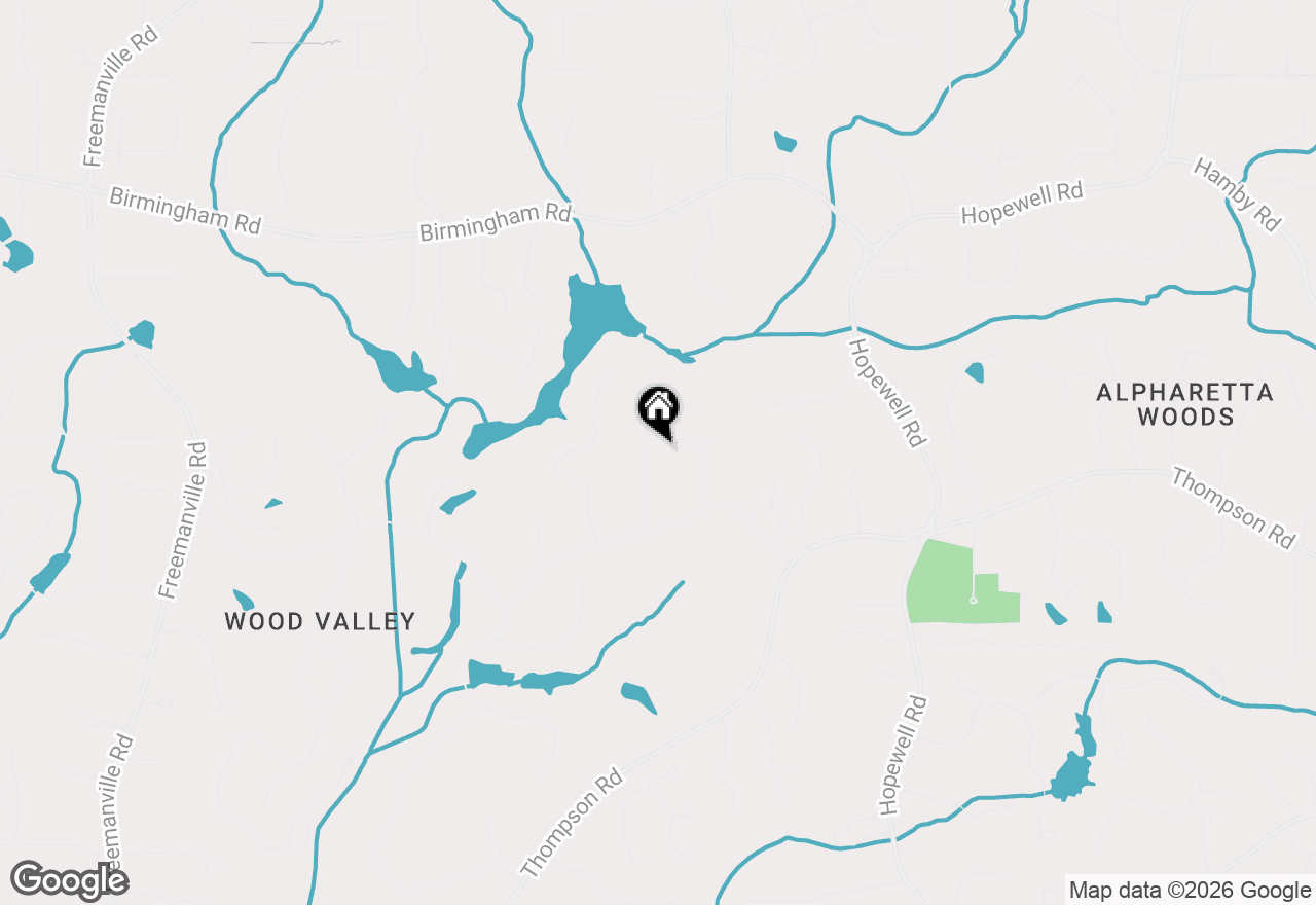 Map of 2105 Lake Grove Lane, Alpharetta, GA 30004