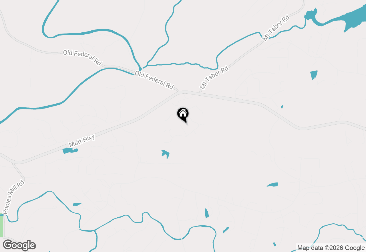 Map of 8440 River Bluff Place, Ball Ground, GA 30107