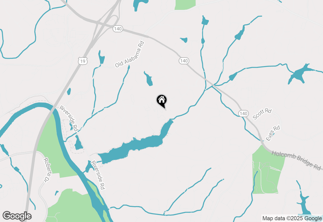 Map of 217 Quail Run, Roswell, GA 30076