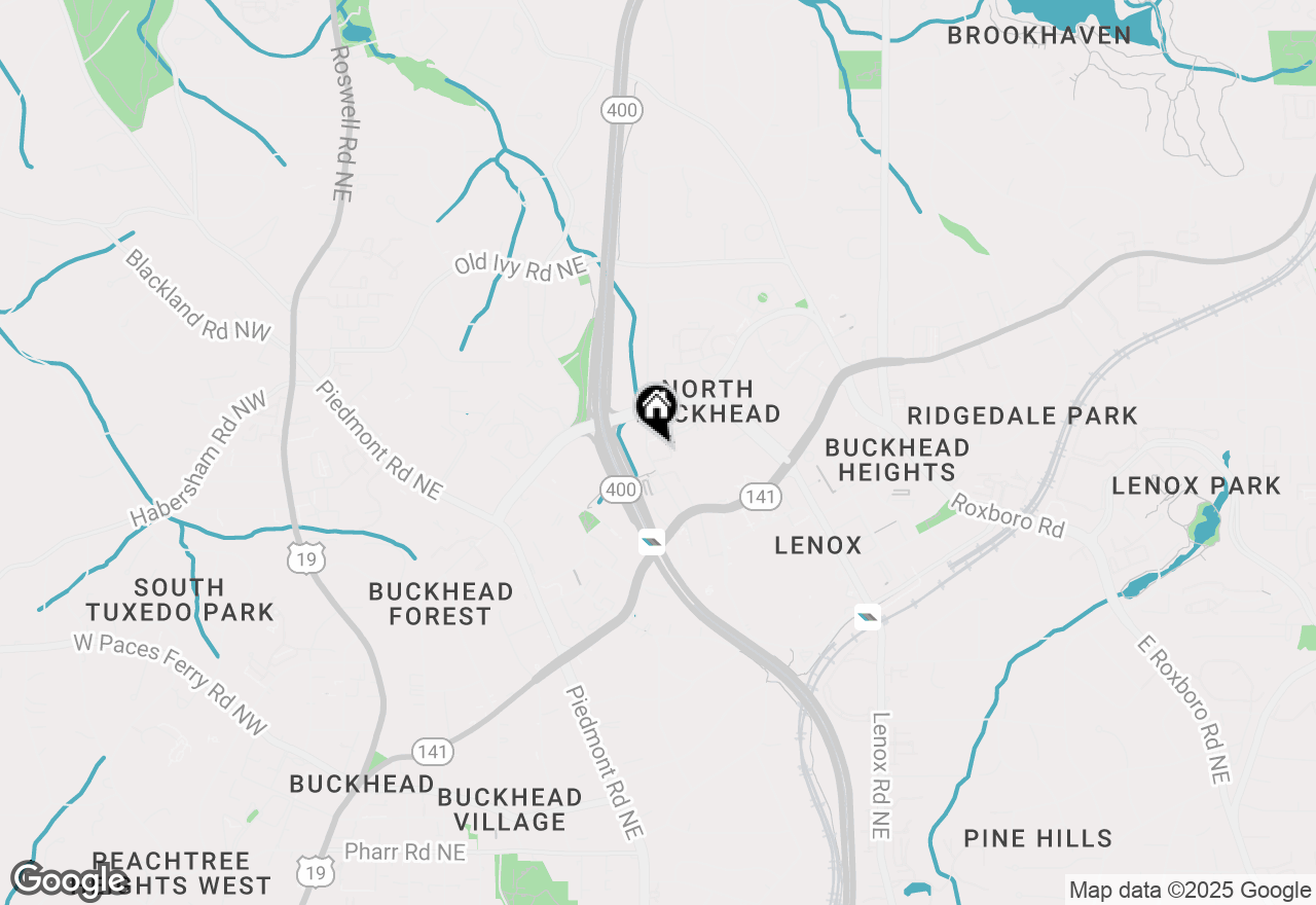 Map of 3445 Stratford Road Ne #1207, Atlanta, GA 30326