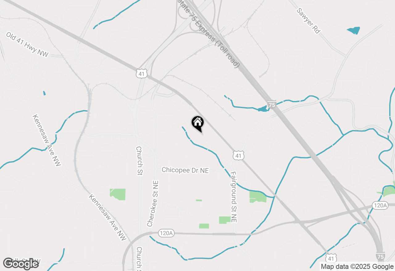 Map of 773 Kiowa Drive Ne, Marietta, GA 30060