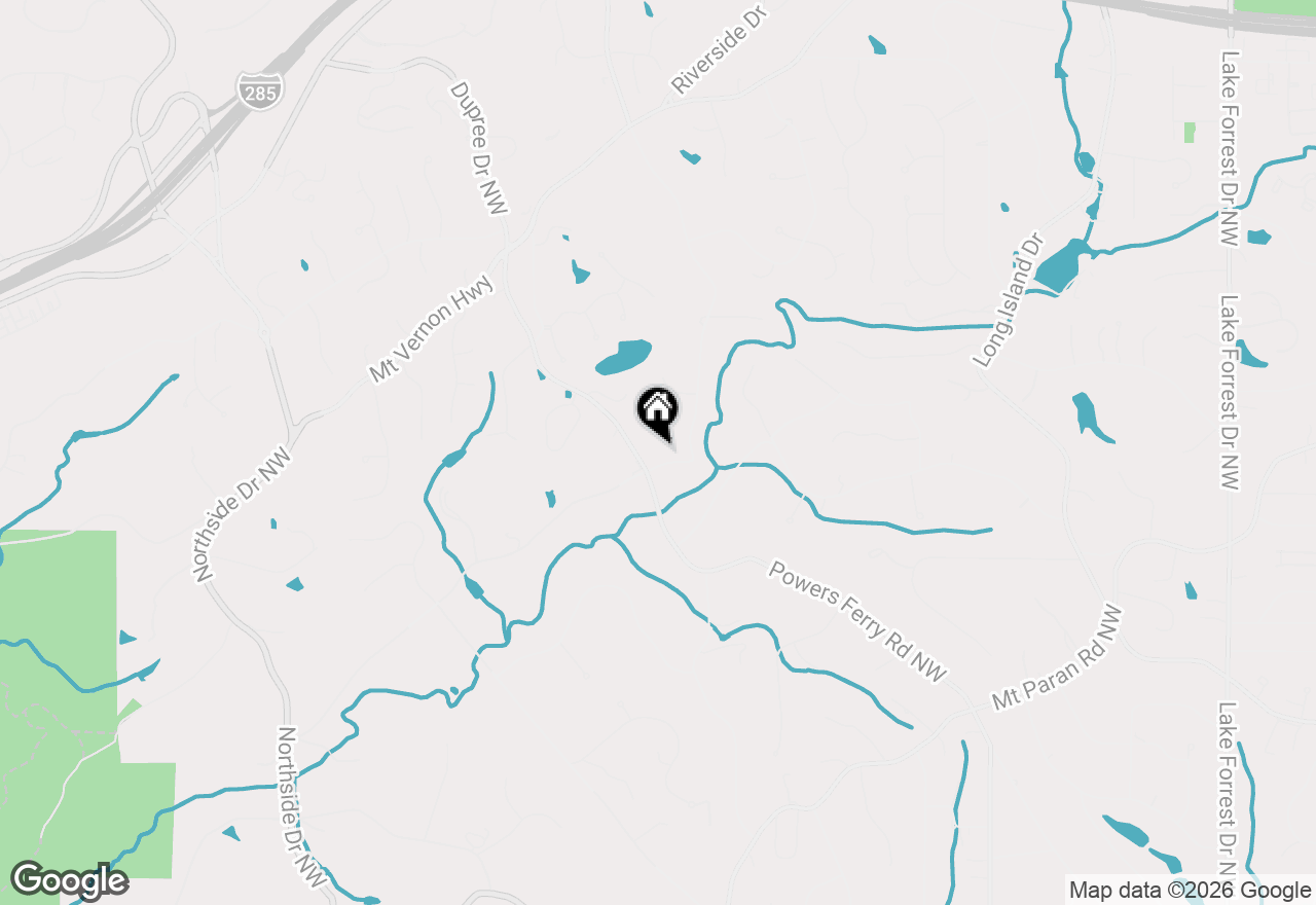 Map of 5211 Powers Ferry Road, Sandy Springs, GA 30327