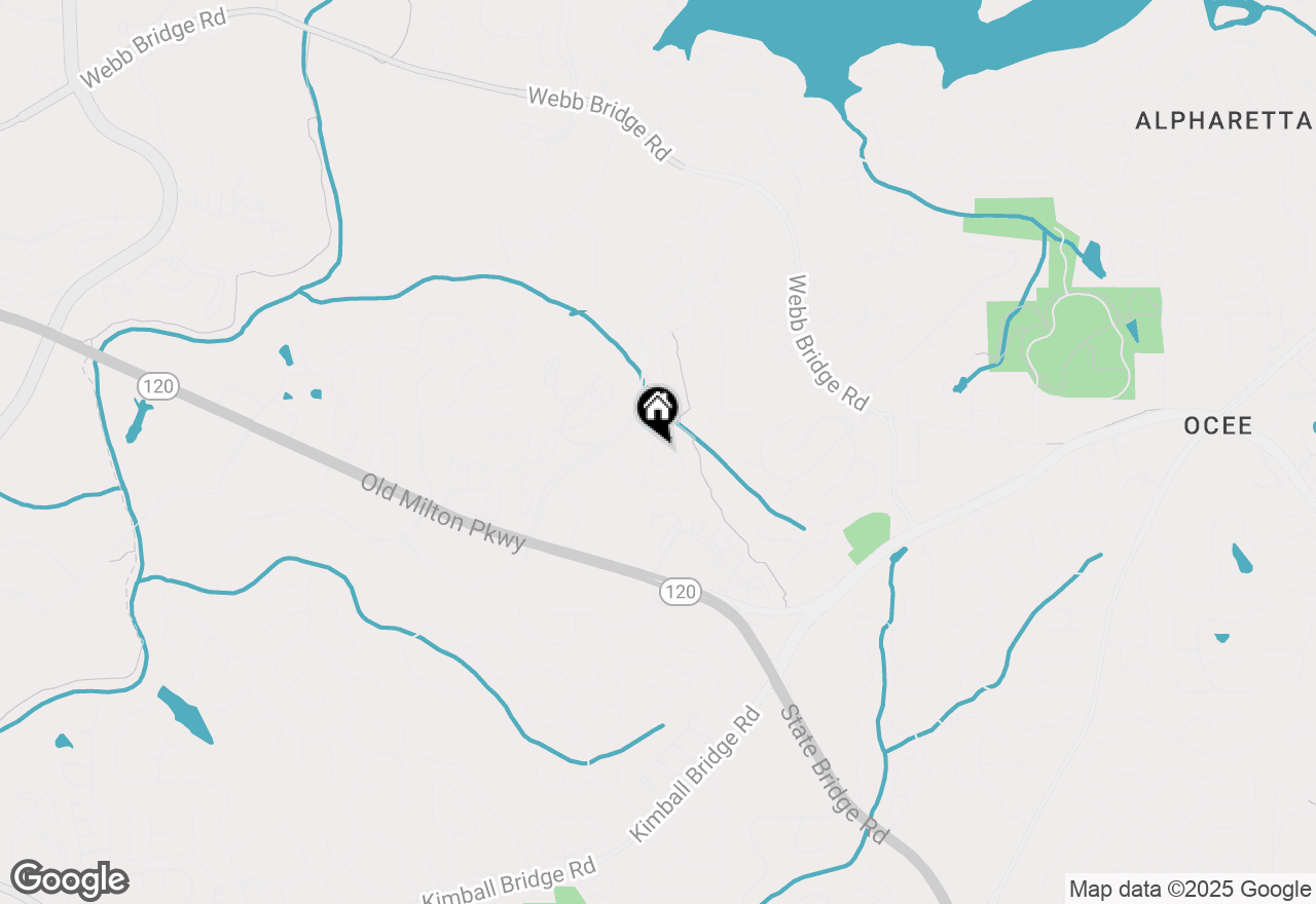 Map of 510 Park Creek Ridge, Alpharetta, GA 30005