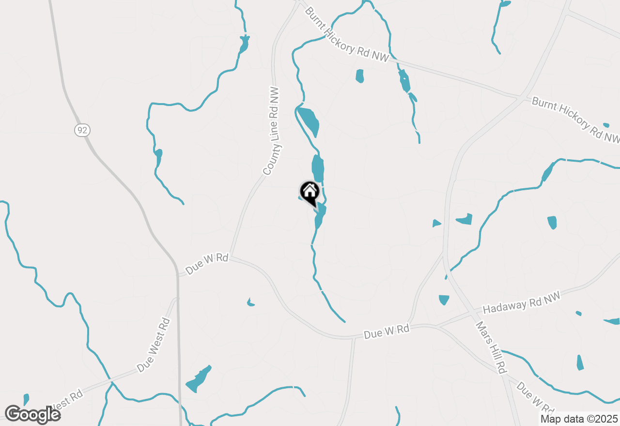 Map of 1166 Fords Lake Place Nw, Acworth, GA 30101