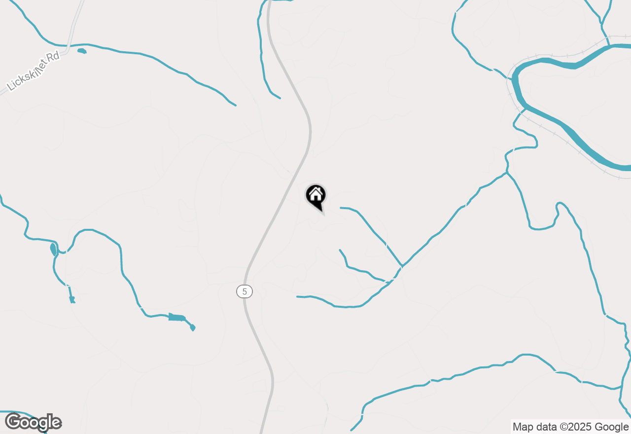 Map of 161 Sky High Drive, Blue Ridge, GA 30513