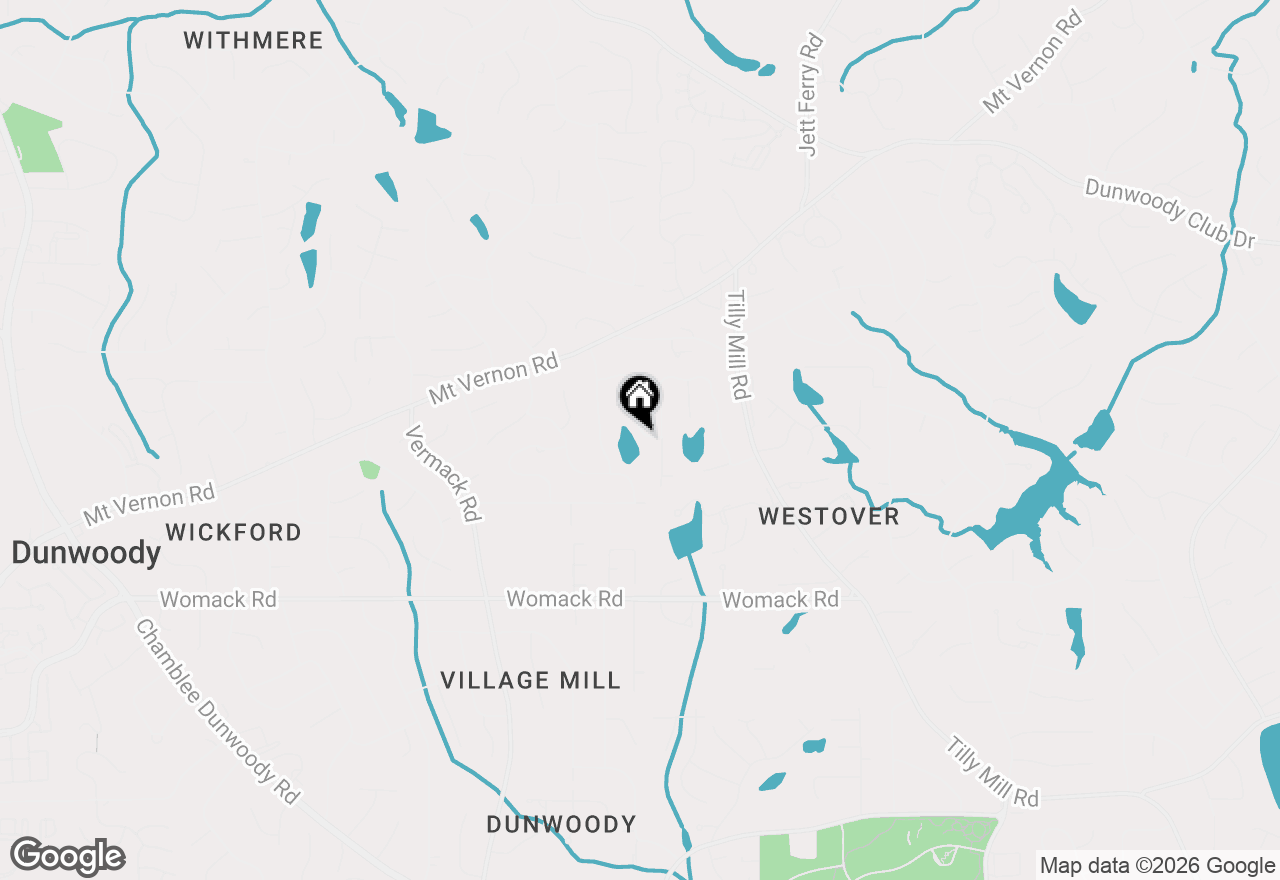 Map of 5111 Meadowlake Lane, Atlanta, GA 30338
