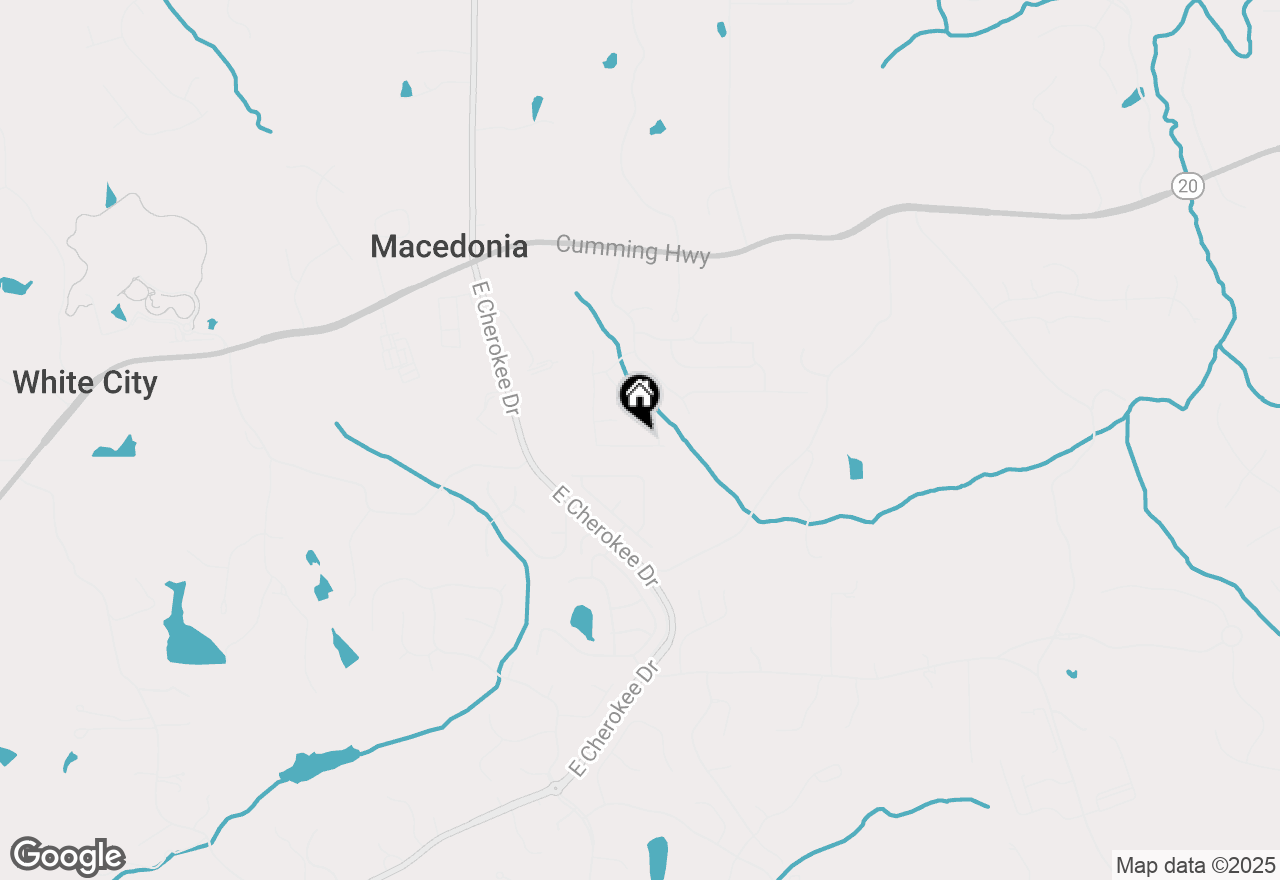Map of 2039 W Hampton Drive, Canton, GA 30115