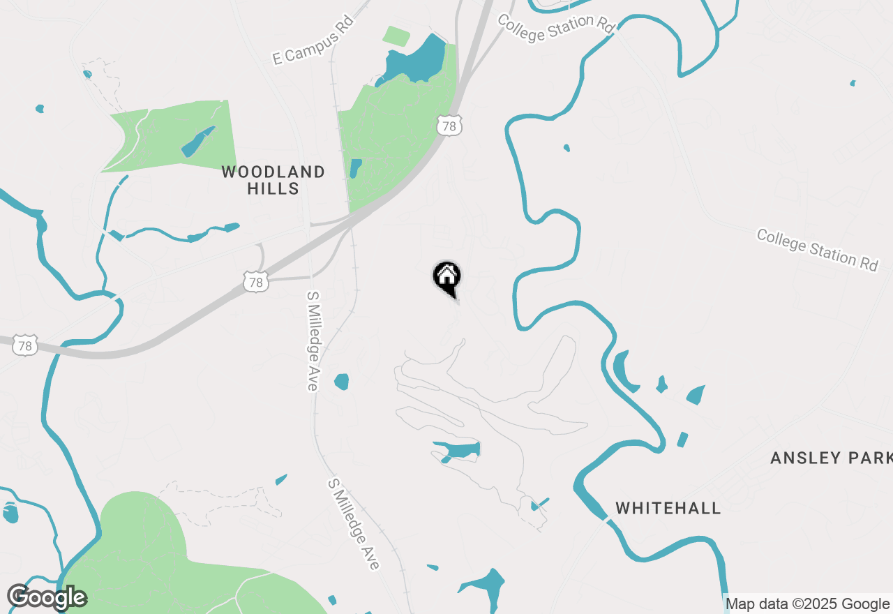 Map of 100 Woodstone Drive #20, Athens, GA 30605