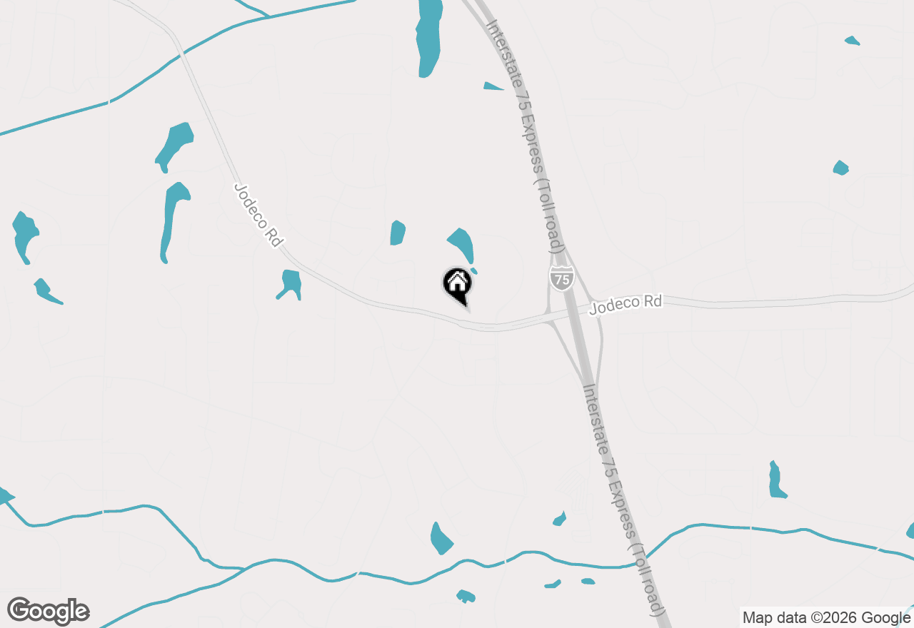 Map of 2102 Jodeco Road, Mcdonough, GA 30253