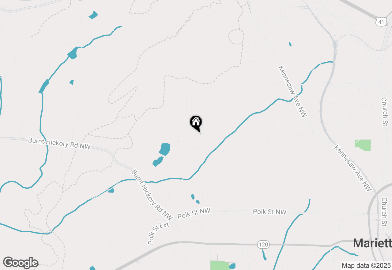 Map of 500 Kent Terrace, Marietta, GA 30064