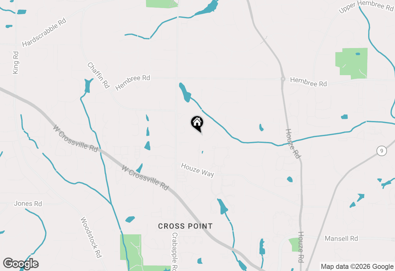 Map of 250 Hollyridge Way, Roswell, GA 30076