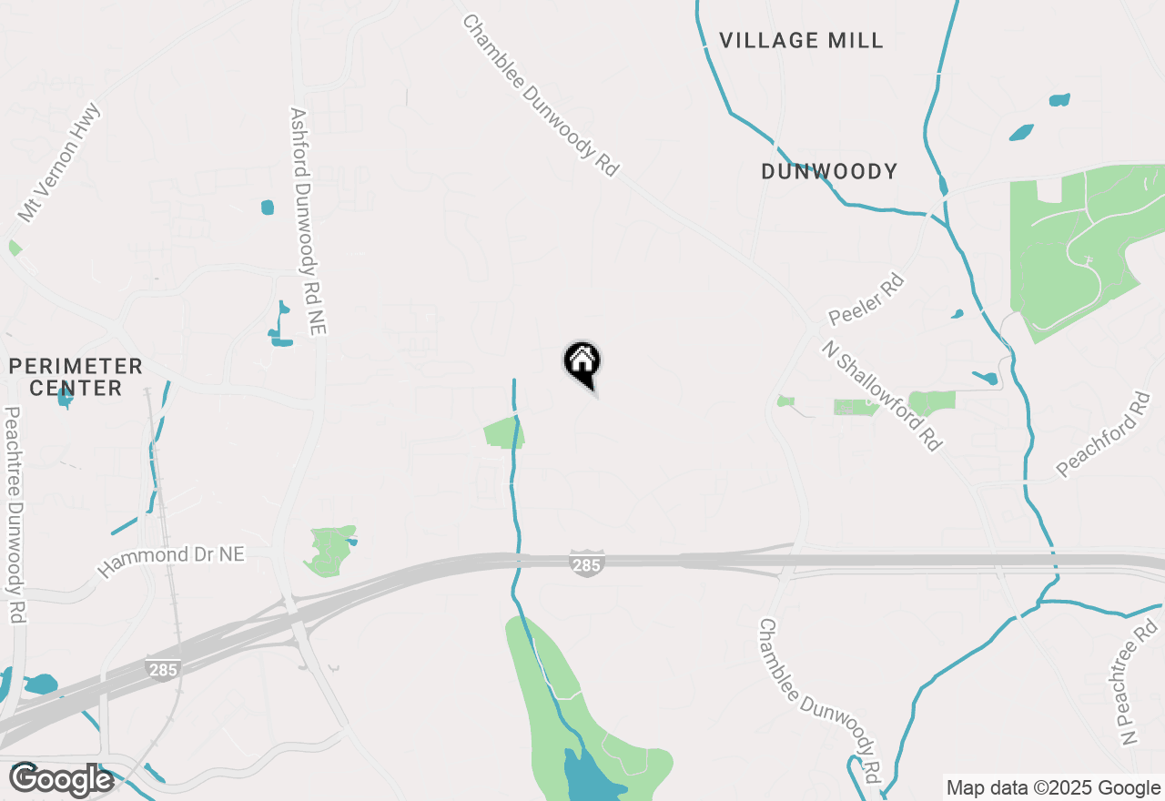 Map of 1518 Rochelle Drive, Atlanta, GA 30338