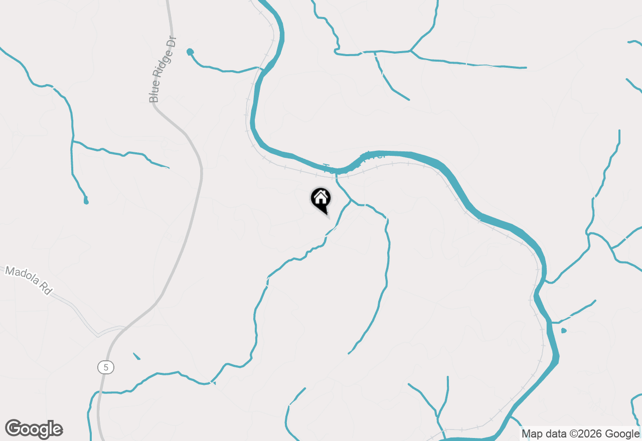 Map of 241 East Shalom Court, Blue Ridge, GA 30513