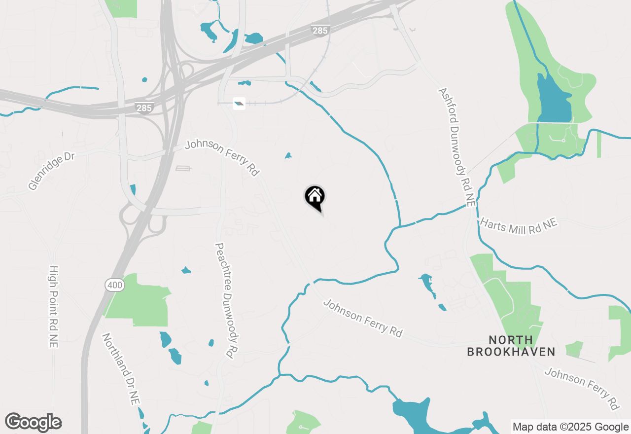 Map of 1130 Westbrooke Way Ne, Brookhaven, GA 30319