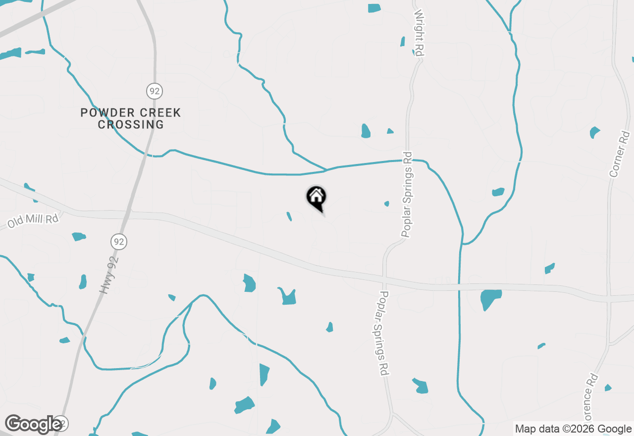 Map of 23 Echols Bend, Hiram, GA 30141