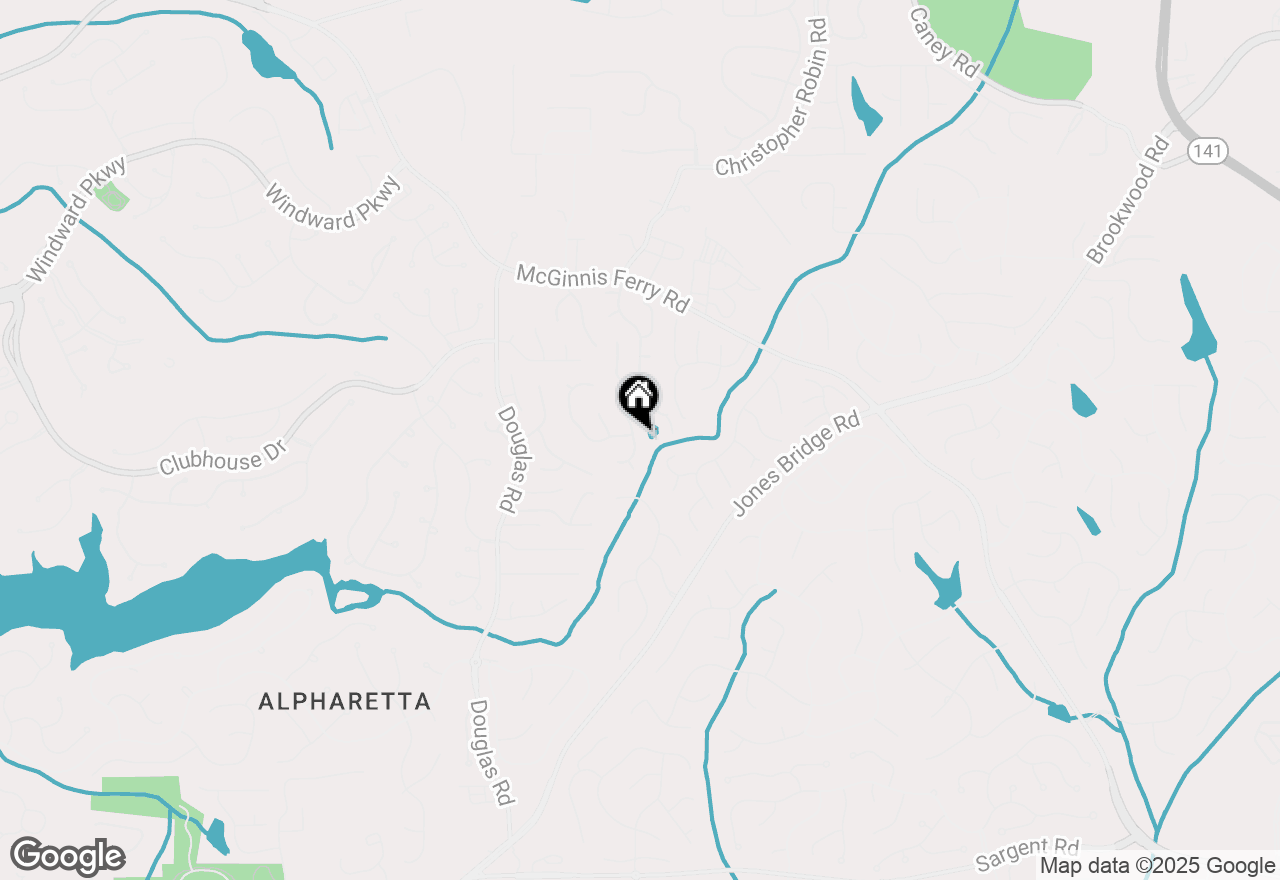 Map of 12495 Concord Hall Drive, Alpharetta, GA 30005