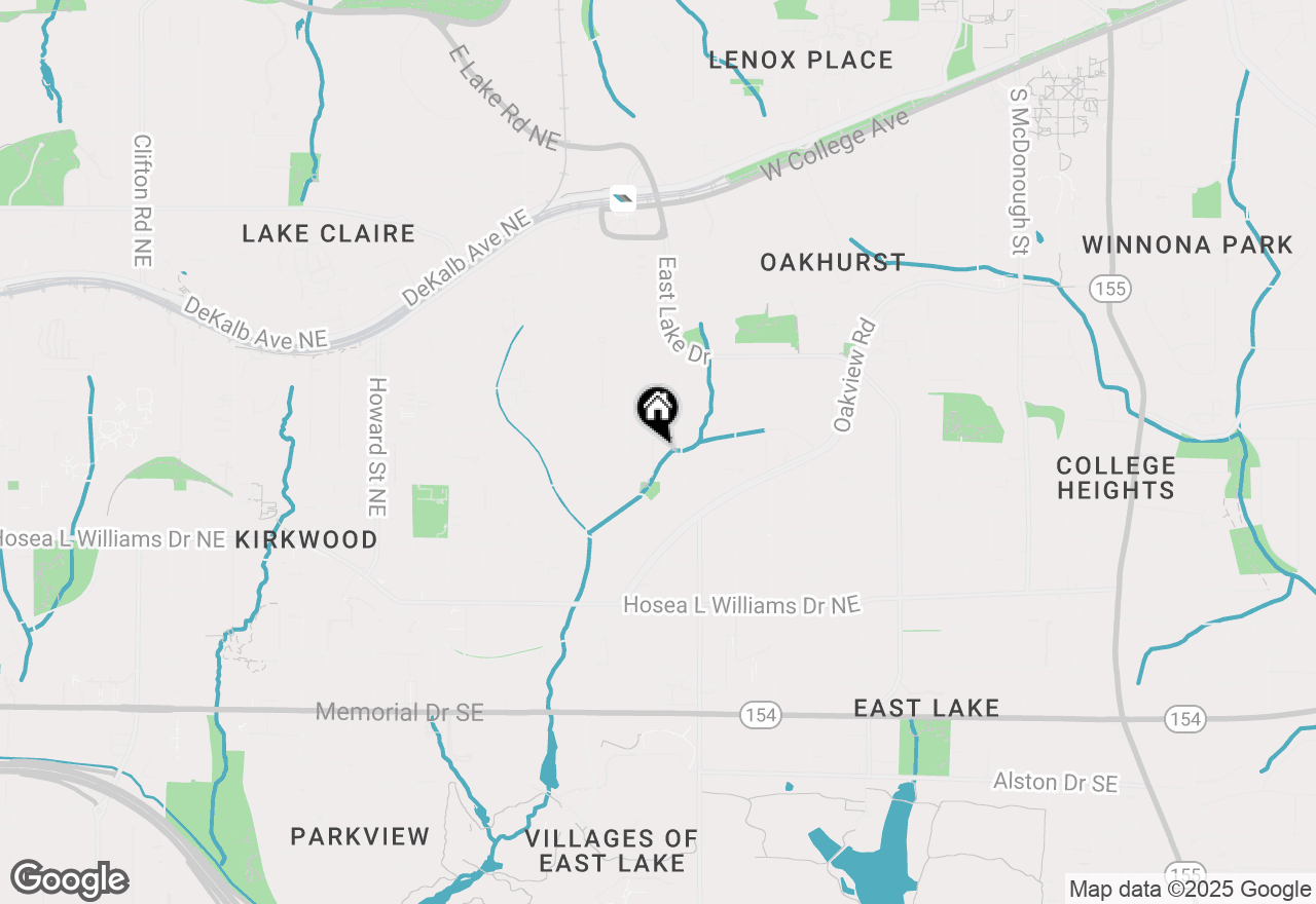 Map of 316 Madison Avenue, Decatur, GA 30030