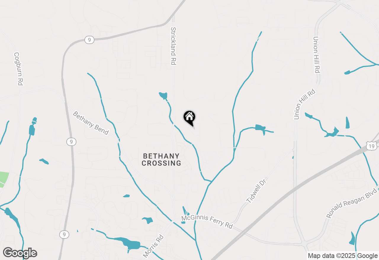 Map of 815 Miranda Terrace, Alpharetta, GA 30004