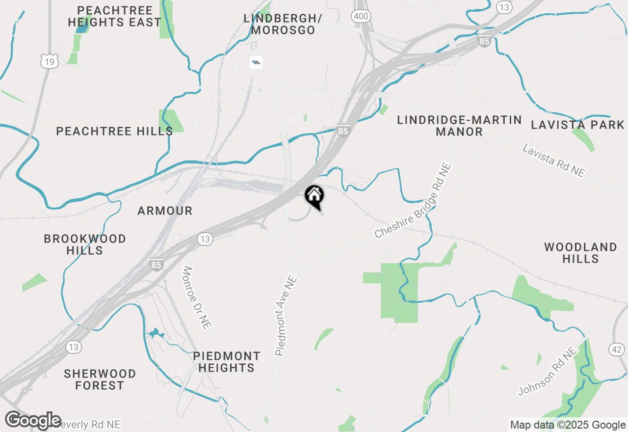 Map of 2188 Niles Place, Atlanta, GA 30324