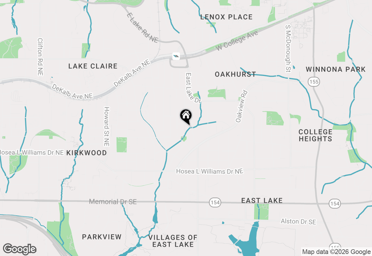 Map of 316 Madison Avenue, Decatur, GA 30030
