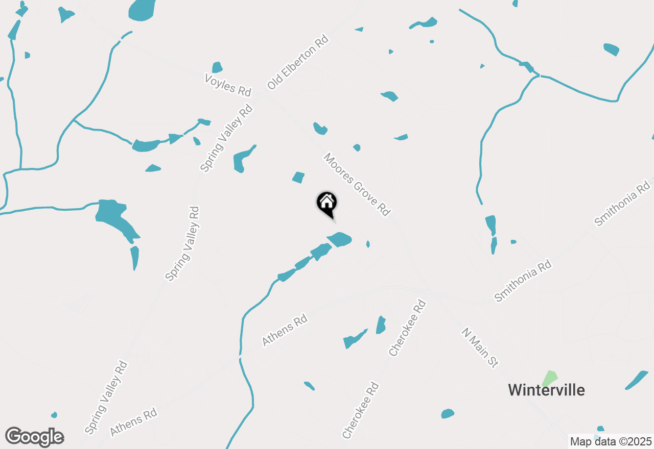 Map of 300 Carney Lake Road, Winterville, GA 30683