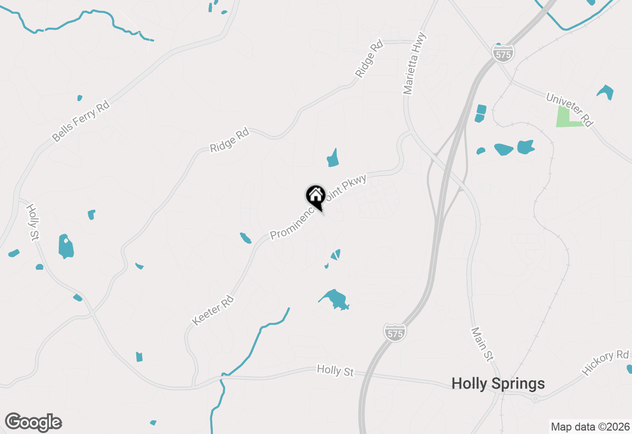 Map of 107 Nacoochee Way, Canton, GA 30114