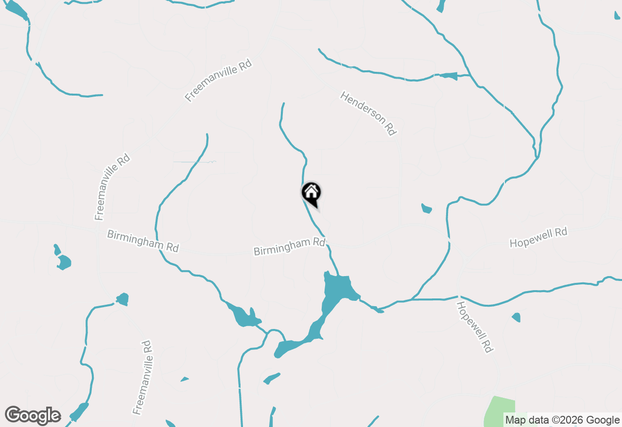 Map of 2000 Birmingham Road, Milton, GA 30004