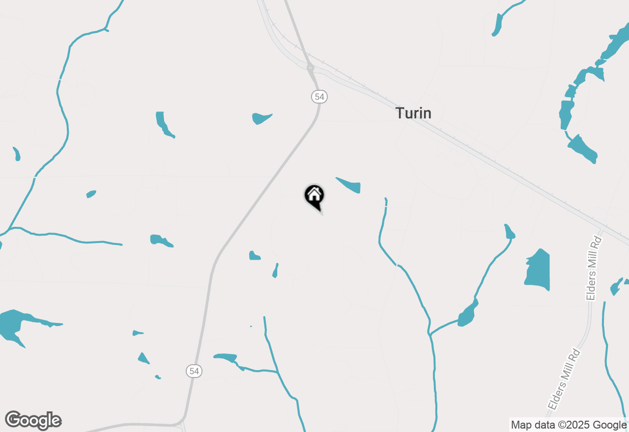 Map of 20 Water Oak Drive, Sharpsburg, GA 30277