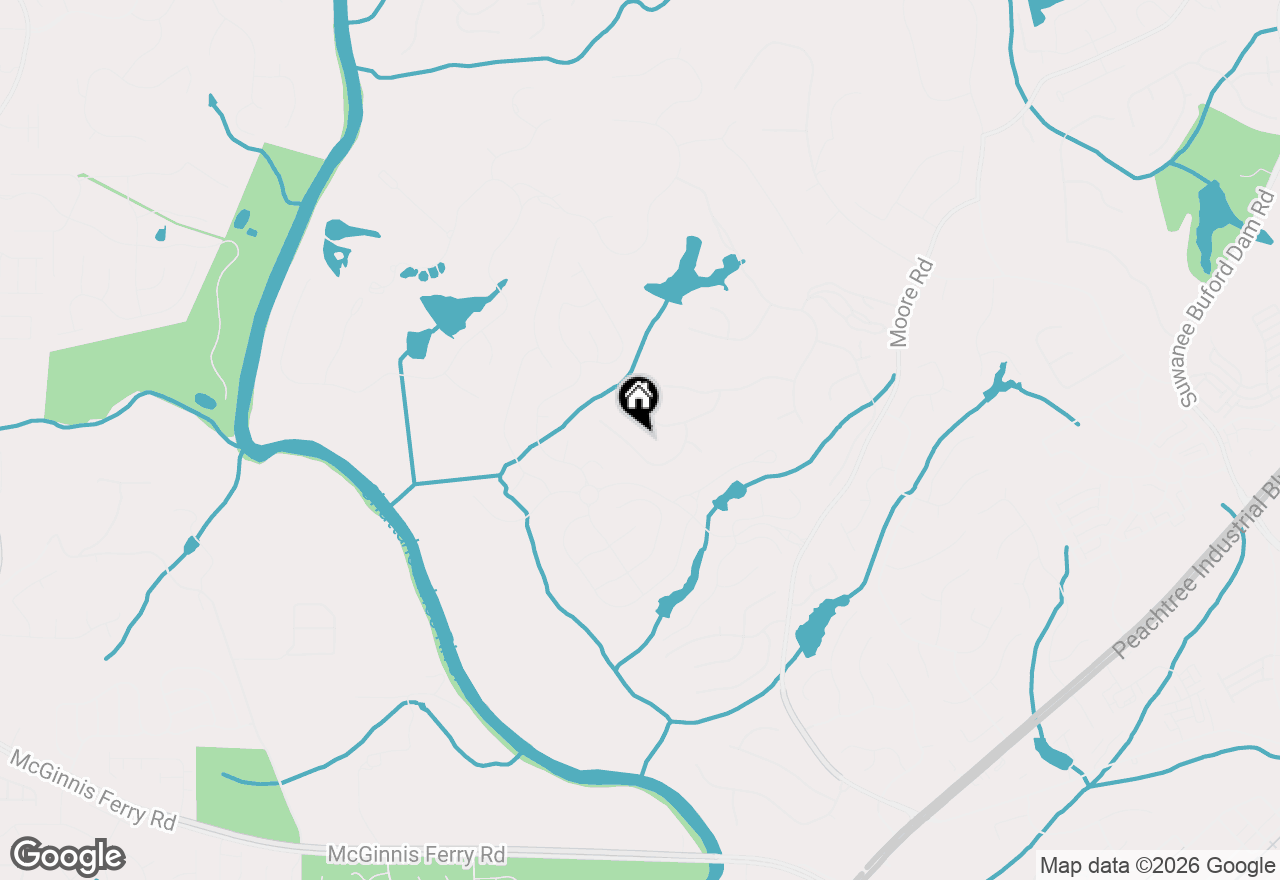 Map of 983 Little Darby Lane, Suwanee, GA 30024