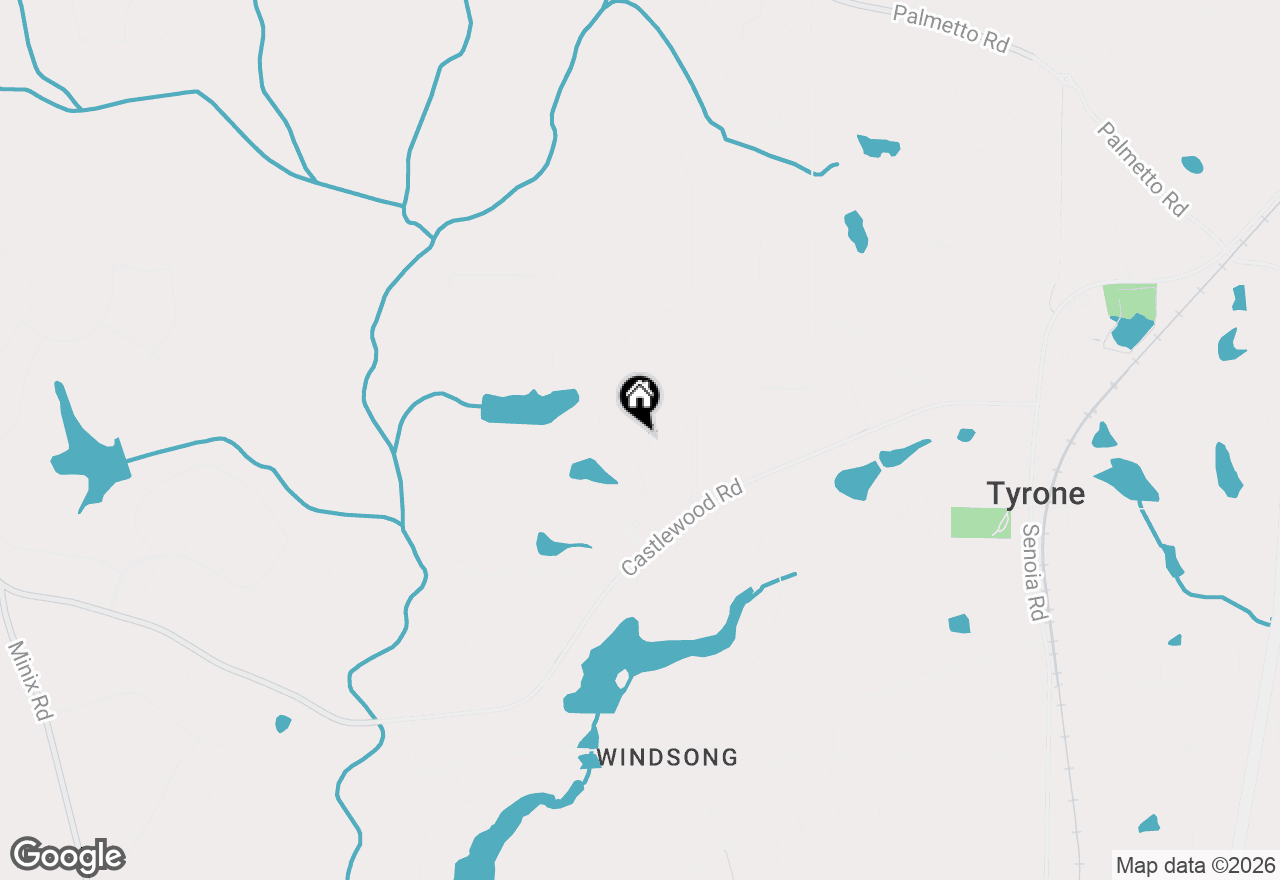 Map of 120 Ridge Run, Tyrone, GA 30290