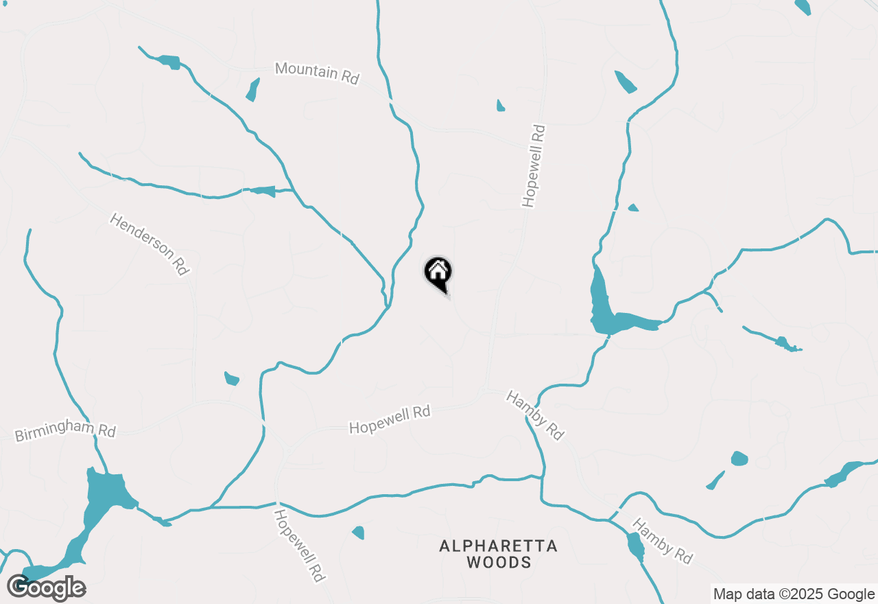 Map of 15856 Meadow King Court, Alpharetta, GA 30004