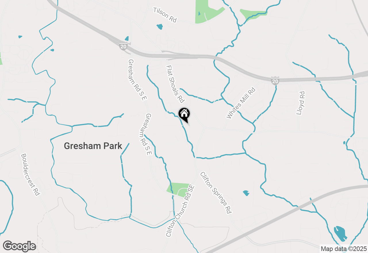 Map of 2149 Shoals Way, Decatur, GA 30034