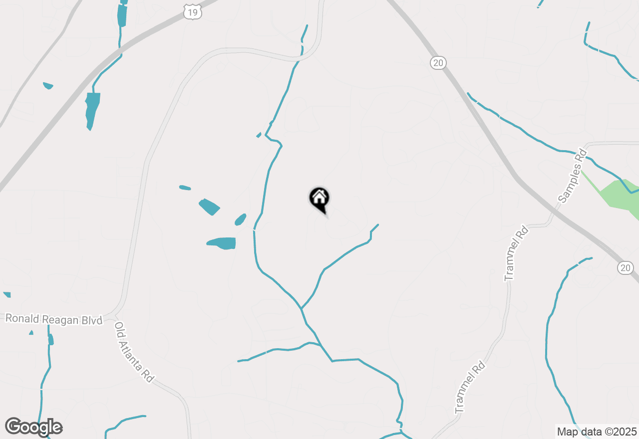 Map of 1475 Forest Brook Trail, Cumming, GA 30041
