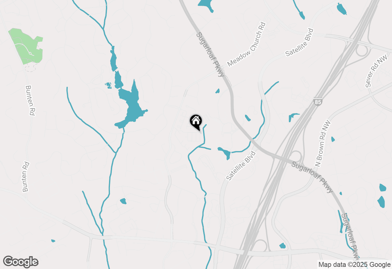 Map of 2207 Landing Walk Drive, Duluth, GA 30097