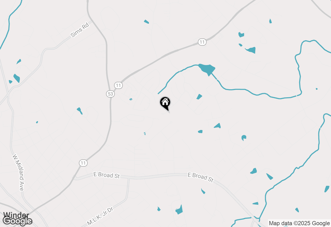 Map of 593 Calgary Downs Drive, Winder, GA 30680