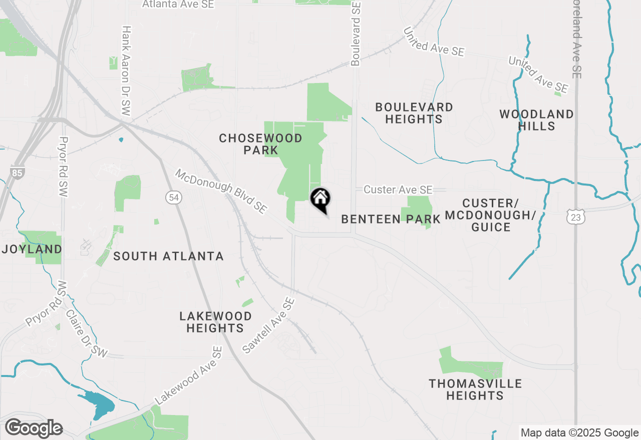 Map of 491 Hammons Way, Atlanta, GA 30315