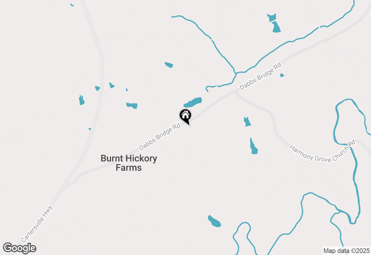 Map of 1184 Dabbs Bridge Road, Dallas, GA 30132