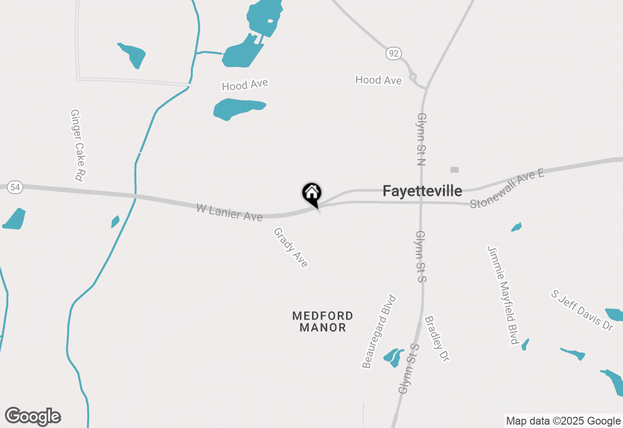Map of 500 W Lanier Avenue #SUITE 906, Fayetteville, GA 30215