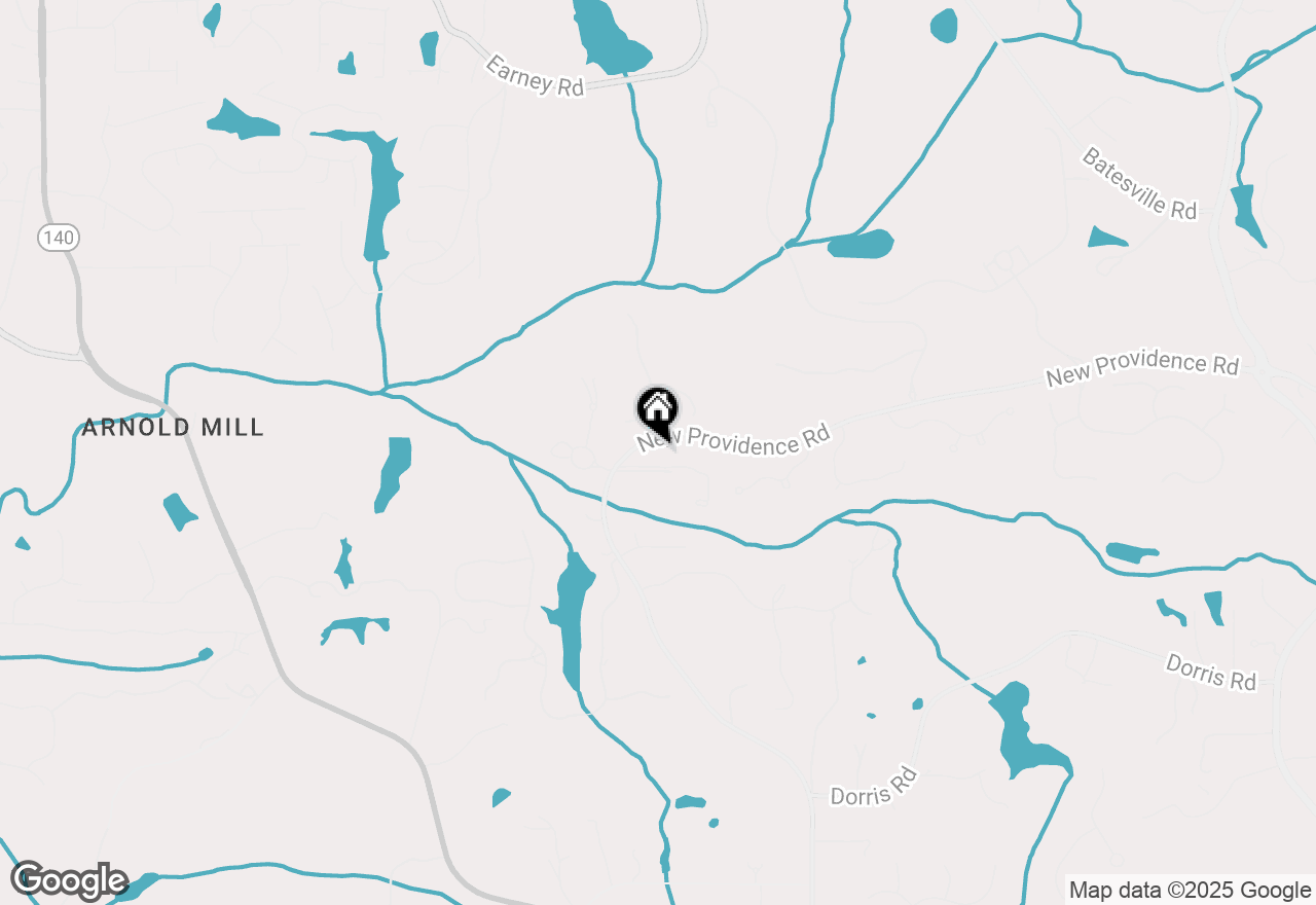 Map of 13685 New Providence Road, Milton, GA 30004