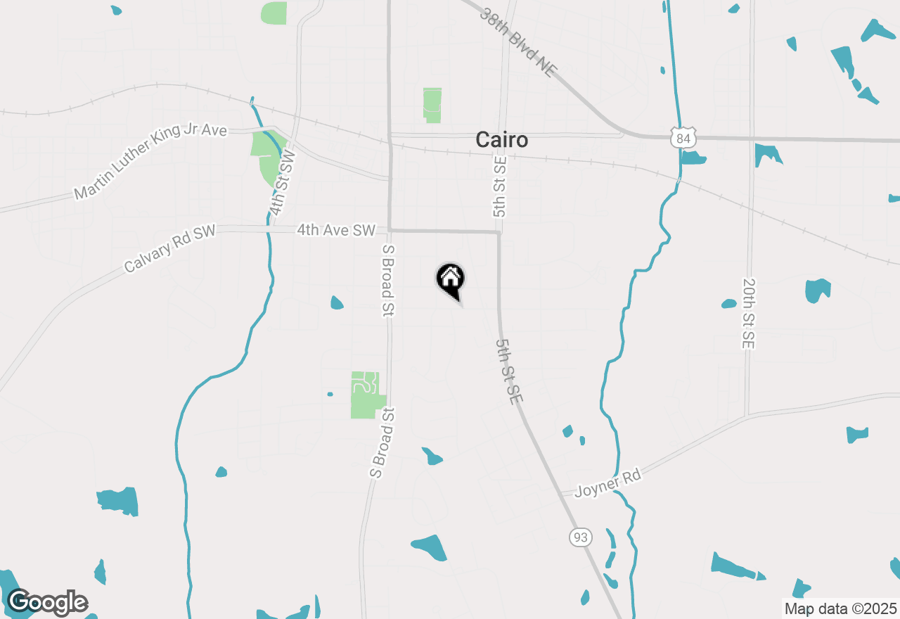 Map of 0 Se Brookwood Drive #8, Cairo, GA 39828